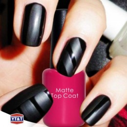 Matte gel top coat