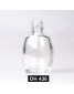 Transparent glass bottle