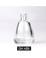 Transparent glass bottle