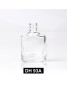 Transparent glass bottle
