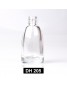 Transparent glass bottle